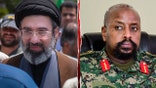 Left: Mojtaba Khamenei Right: Gen. Muhoozi Kainerugaba