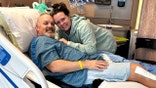 Michael and Penny Harris in the hospital