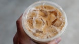 Iced coffee from Dunkin
