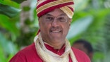 Neville Roy Singham at his wedding to CodePink co-founder Jodie Evans in Jamaica