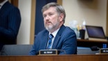 Rep. Thomas Massie questions Attorney General Pam Bondi during a House Judiciary Committee hearing.