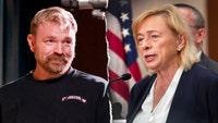 Maine Gov. Janet Mills reminds voters she remains on the ballot after suspending her Senate campaign, as rival Graham Platner faces mounting scandals.