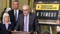 Chuck Schumer says he will vote for a Republican-backed Senate resolution to withhold senators' paychecks during any future government shutdown.
