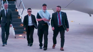 American Dennis Coyle lands in Texas after over a year in Taliban captivity