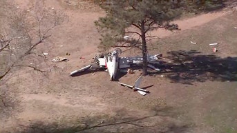 Emergency landing goes wrong as plane crashes on New Mexico golf course - Fox News