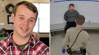Reality star Joseph Duggar seen being patted down in booking video after arrest - Fox News