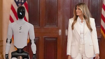 Melania Trump welcomes humanoid robot to White House for historic AI summit - Fox News