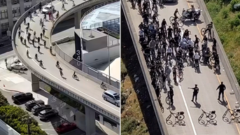 Bike mob's bridge takeover backfires as cops seize 85 rides in coordinated bust - Fox News