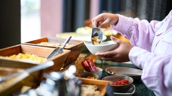 Hotel buffet crashers caught on camera loading up plates, walking out without paying - Fox News