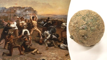 Cannonball 'very likely' fired in 1836 Battle of the Alamo found buried near church