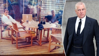 Former Prince Andrew caught barefoot in bathrobe with Jeffrey Epstein in surfaced Martha's Vineyard photo