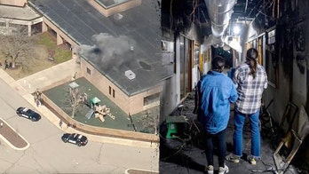 Photos reveal devastation inside Michigan synagogue after attack