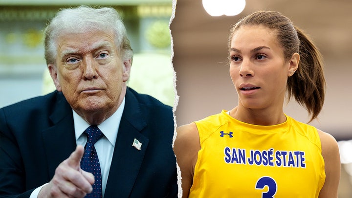 SJSU athletic director Jeff Konya takes questions on transgender volleyball controversy, abruptly ends interview