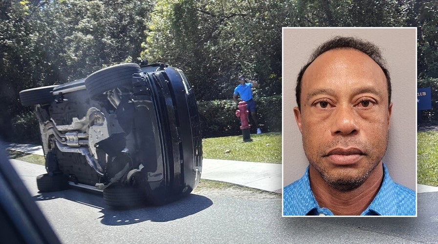 Authorities give details on Tiger Woods' crash that led to arrest