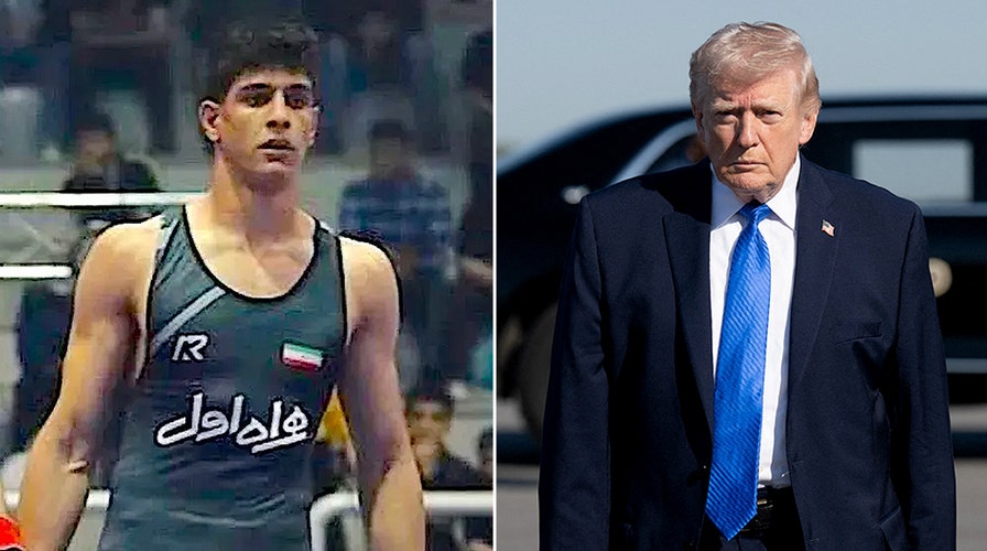 WATCH: President Trump says Iran killed star wrestler for speaking against the regime 