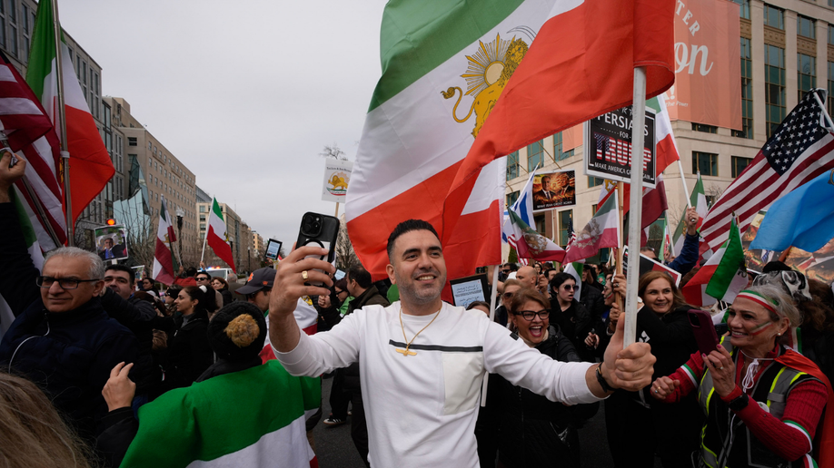 Iranian American man dances