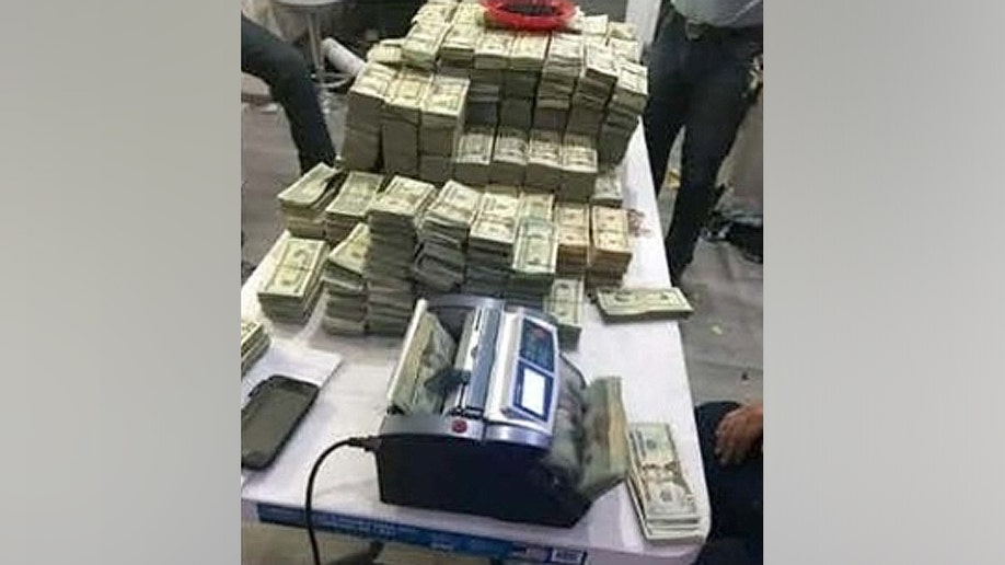 Stacks of cash seized in ATM jackpotting investigation linked to Tren de Aragua