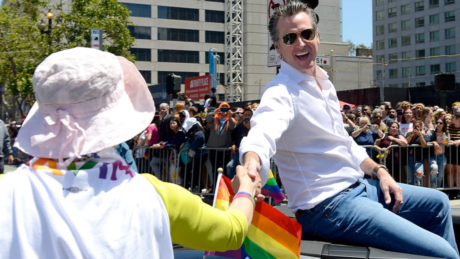 Newsom team mocks 'conservative snowflakes' after gay dating app insults spark homophobia claims