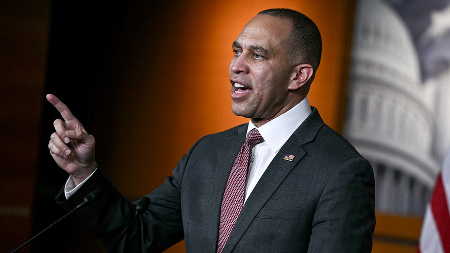 Hakeem Jeffries shredded over ‘disgustingly violent’ call for Dems to break spirit of MAGA