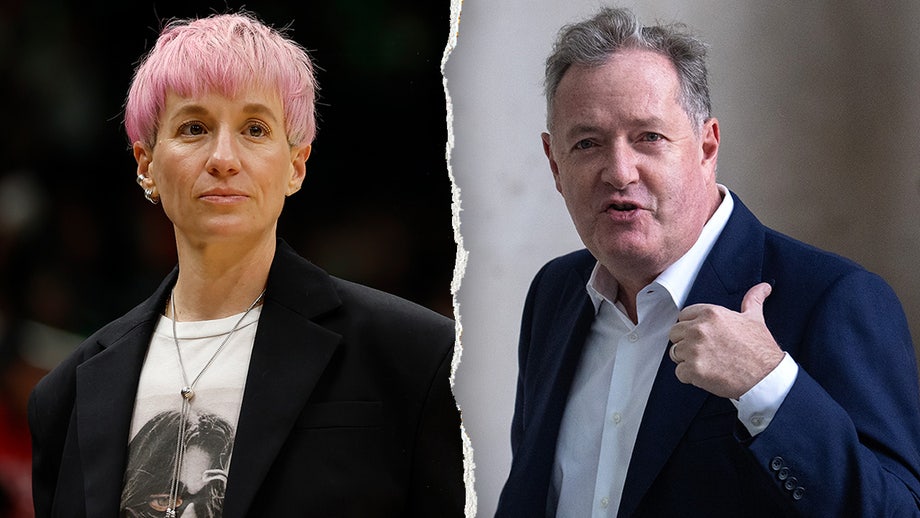 Piers Morgan blasts Megan Rapinoe's 'hypocritical' silence on Iran's women's soccer team