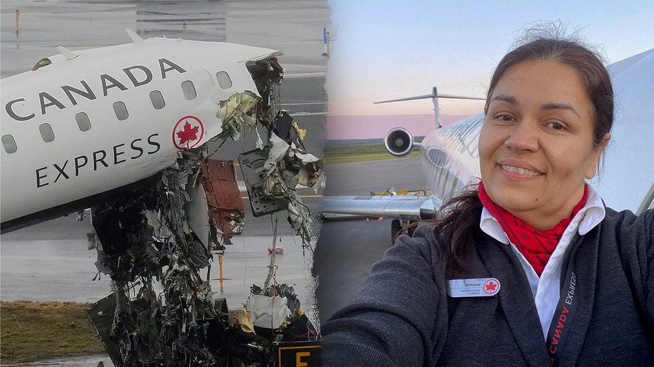 Flight attendant survives being thrown from Air Canada flight in deadly LaGuardia crash: 'Total miracle'