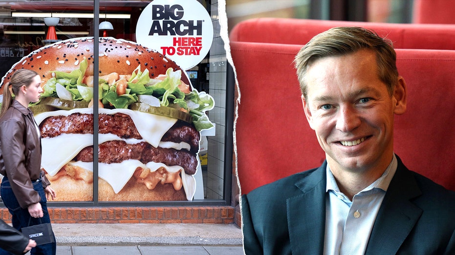 McDonald's CEO roasted after his tiny first bite of new Big Arch burger goes viral
