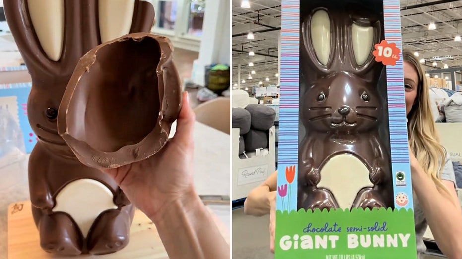 Costco's $140, 10-pound Easter bunny has shoppers questioning price and instructions to smash it apart