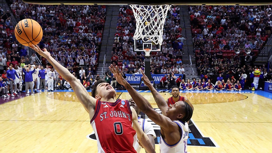 St John's sends Kansas packing with dramatic buzzer-beating layup in NCAA Tournament