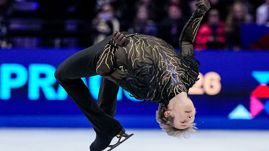 'Quad God' Ilia Malinin avenges Olympic disappointment with backflip for third straight world title