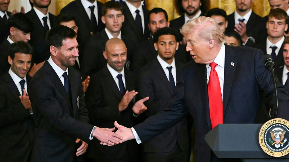 Trump tells Lionel Messi ‘you came in and you won’ during Inter Miami White House celebration