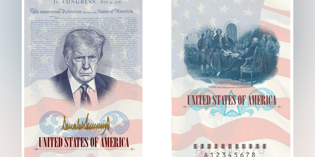 US to issue passports bearing Trump's image