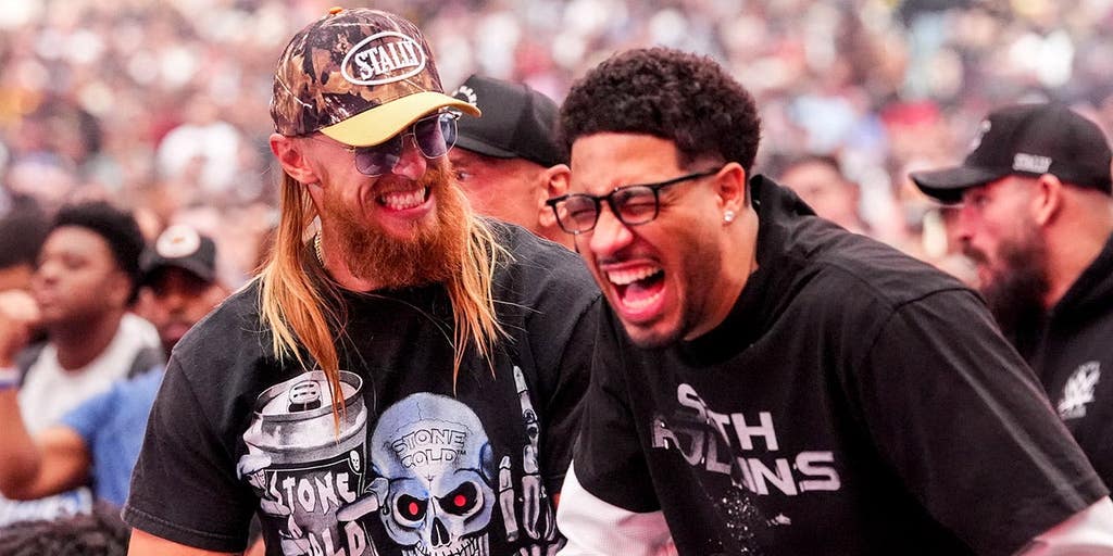 WrestleMania 42: George Kittle steals and chugs Tyrese