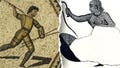 Rare Roman mosaic shows woman battling wild animals in the arena, researcher says - Fox News