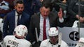 NHL coach narrowly avoids disaster as glass shatters behind bench - Fox News