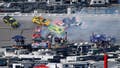 Bubba Wallace triggers one of the biggest wrecks in NASCAR history, 'Dega lap dances &amp; Cowboy Pillow girls! - Fox News