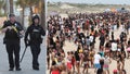 Orange Crush beach blowout nets 26 arrests, cops seize makeshift machine gun as massive crowd tests crackdown - Fox News