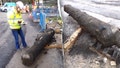 Construction crew unearths surprising 300-year-old cannon while digging in historic city - Fox News
