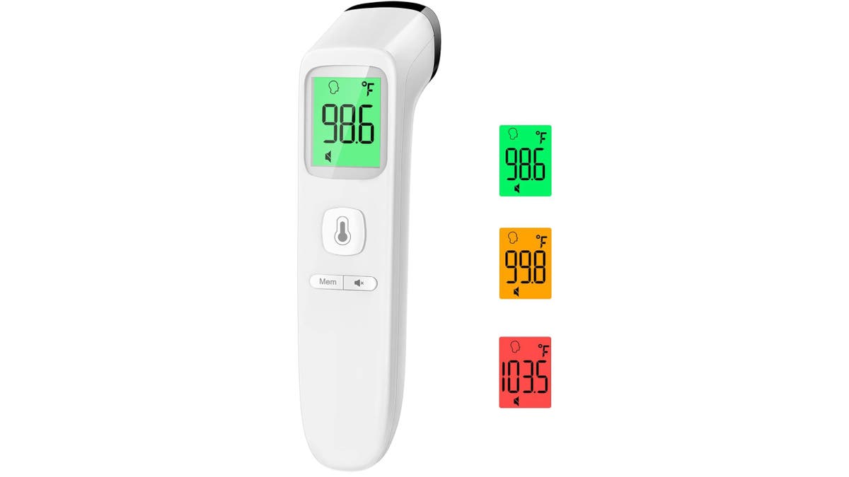 Take your temperature without sticking a thermometer under your tongue. 