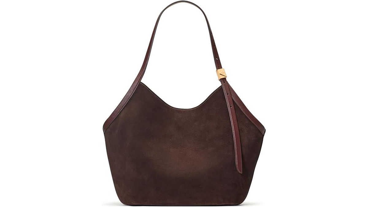 A leather bag adds style and utility to your wardrobe. 