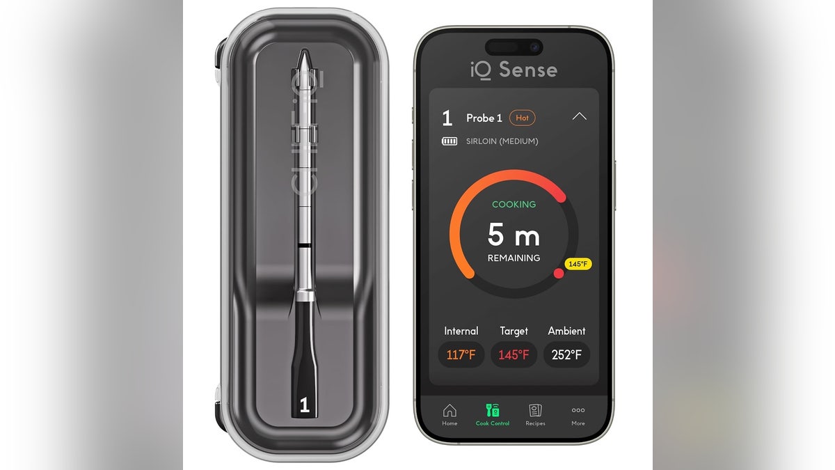 Monitor your cook from anywhere with WiFi capabilities.  