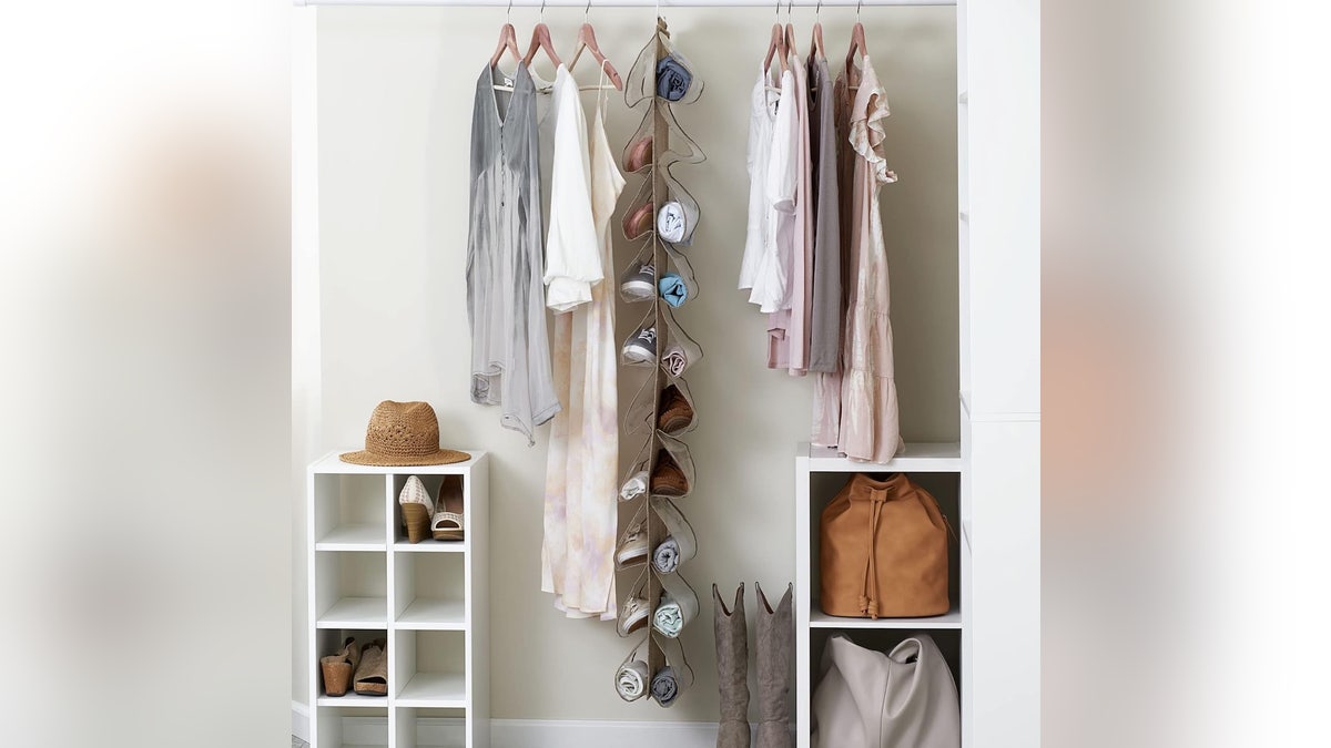 File your shoes in folders for easy access.