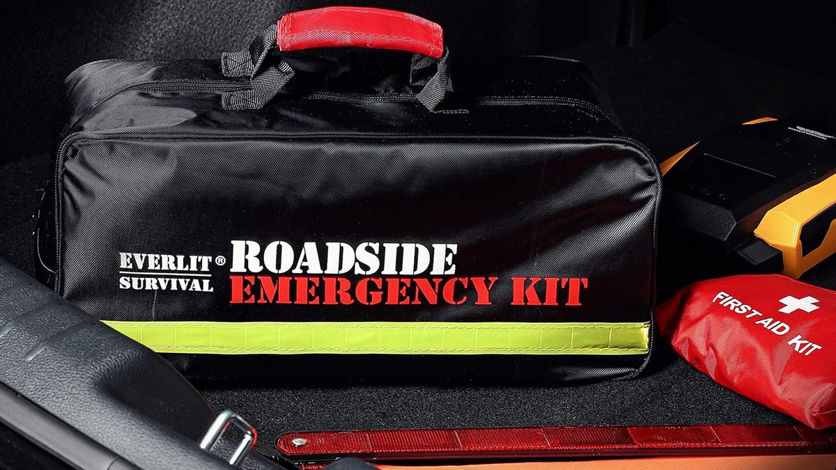 Get everything you need for roadside issues in one well-organized kit. 