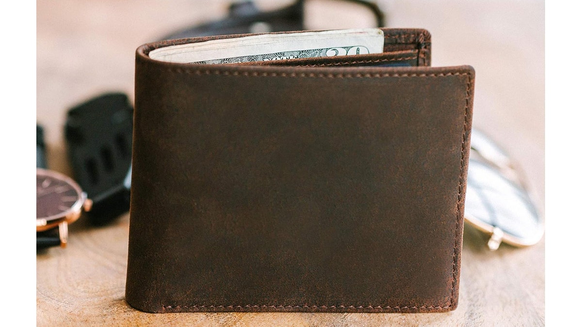 Protect your money and personal information with an RFID-blocking wallet. 