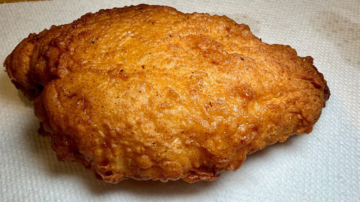 Image of fried chicken breast