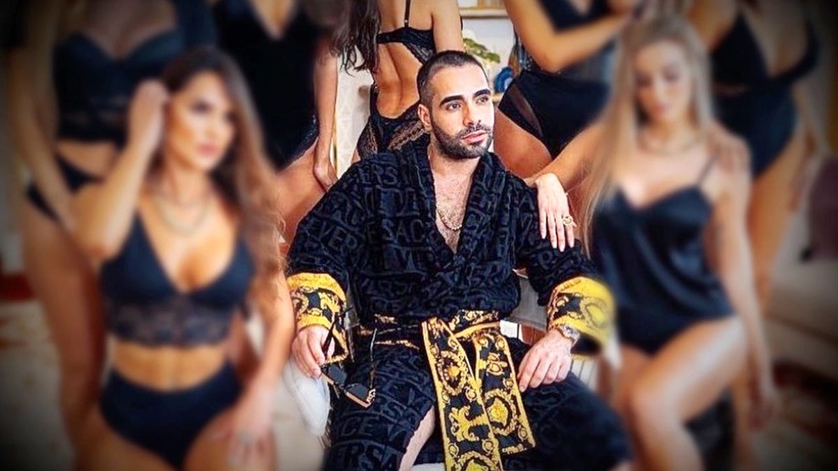 Relative of Iran official at a party with women