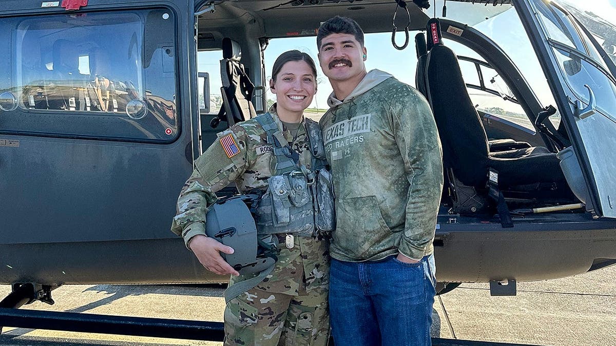 Jacob Rodriguez talks ‘special connection’ with wife, Emma, a US Army helicopter pilot, ahead of NFL Draft