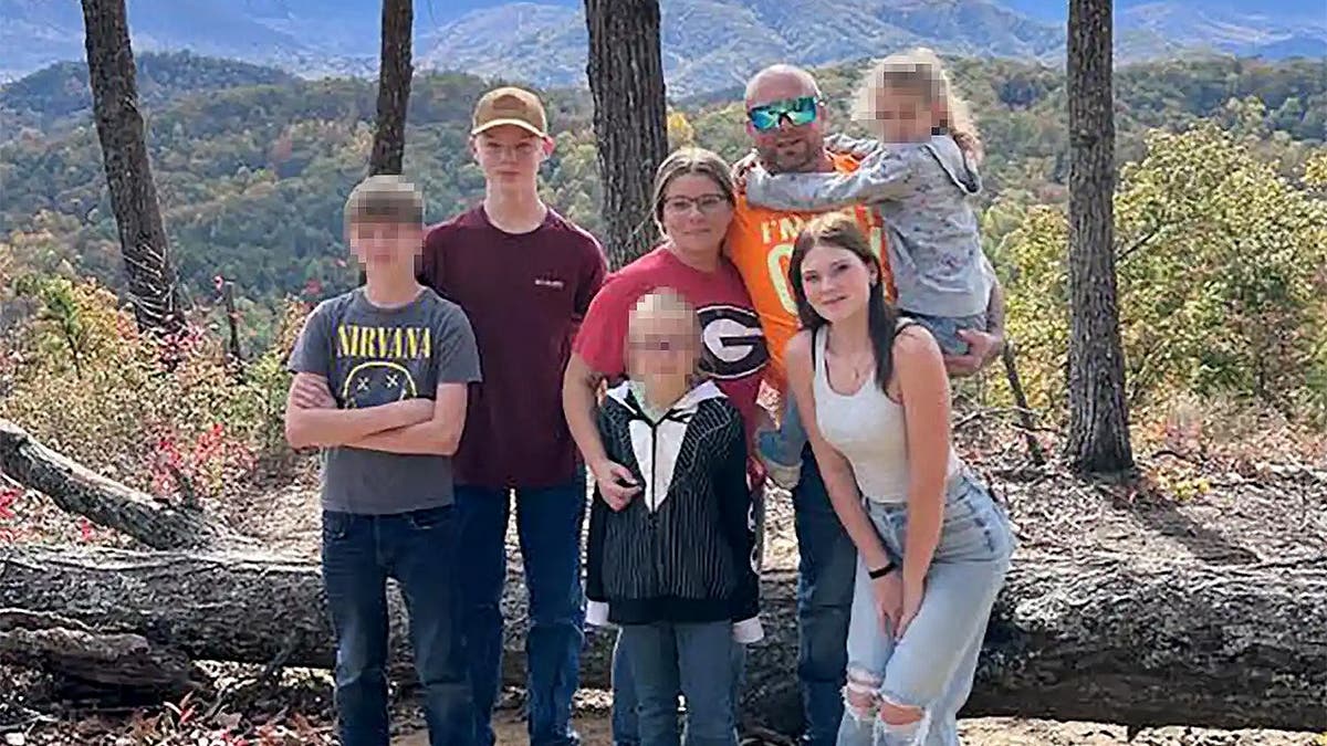 La familia Kepner en una foto sin fecha