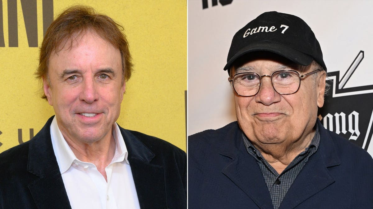 Kevin Nealon side-by-side with Danny DeVito