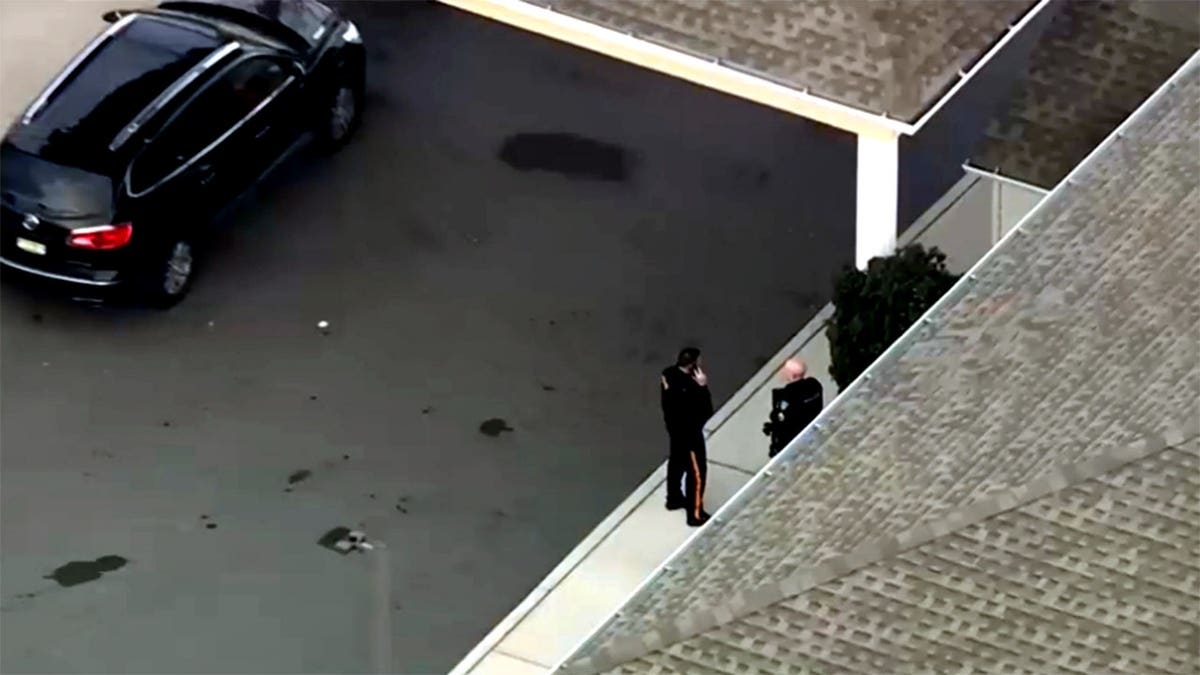 Police on scene of shooting