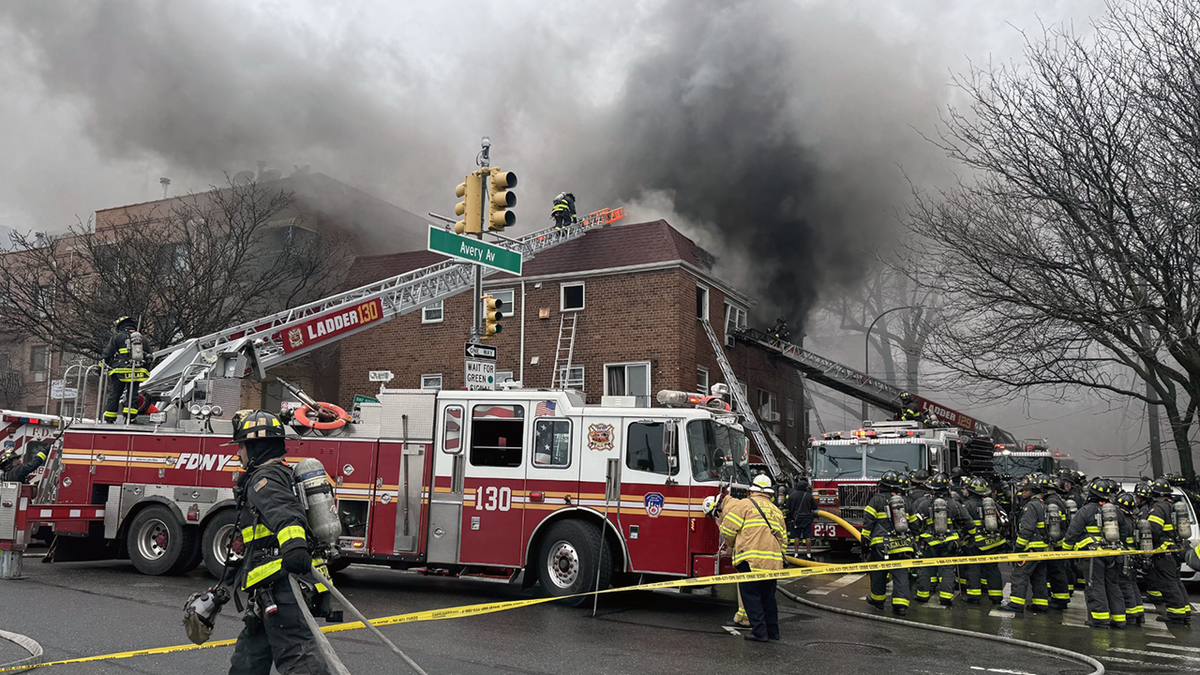 A large response was seen near the March 16, 2026 fire in New York City.